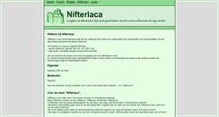 Desktop Screenshot of nifterlaca.nl