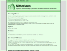 Tablet Screenshot of nifterlaca.nl